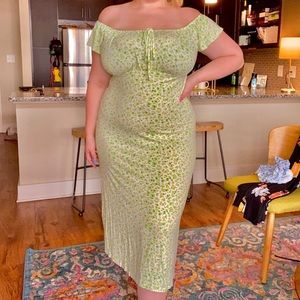 Cotton flower power dress